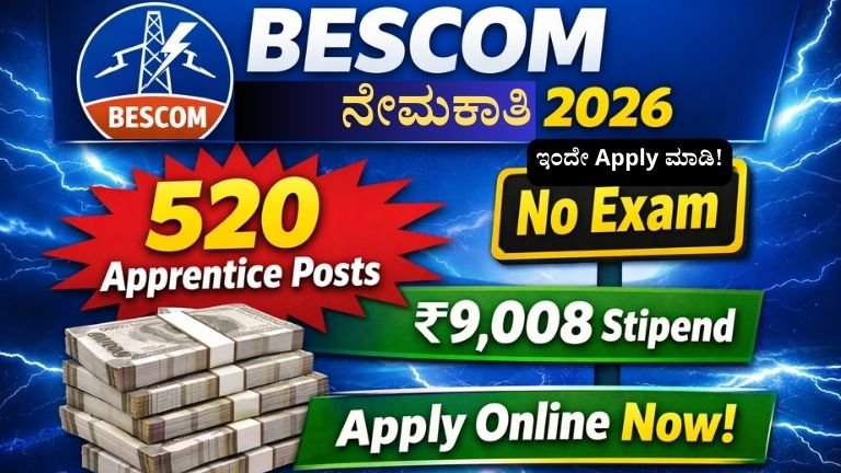 BESCOM Recruitment 2026