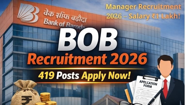 BOB Recruitment 2026 Apply Online