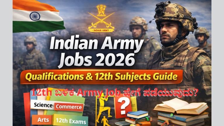 Indian Army Jobs Qualification 2026