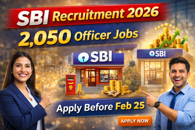 SBI CBO Recruitment 2026