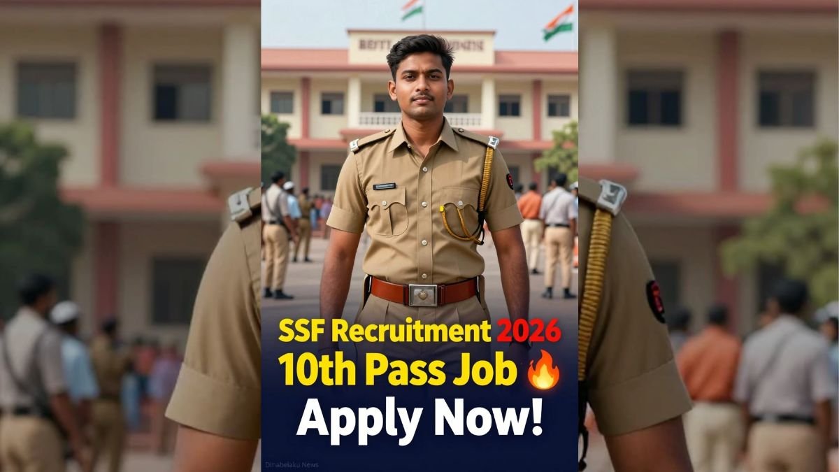 SSF Recruitment 2026 Kannada job notification