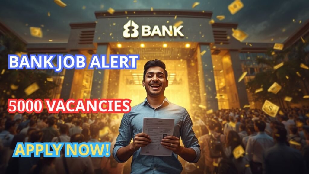 BOB Apprentice Recruitment 2026 notification for 5000 apprentice vacancies with ₹15000 monthly stipend for graduates
