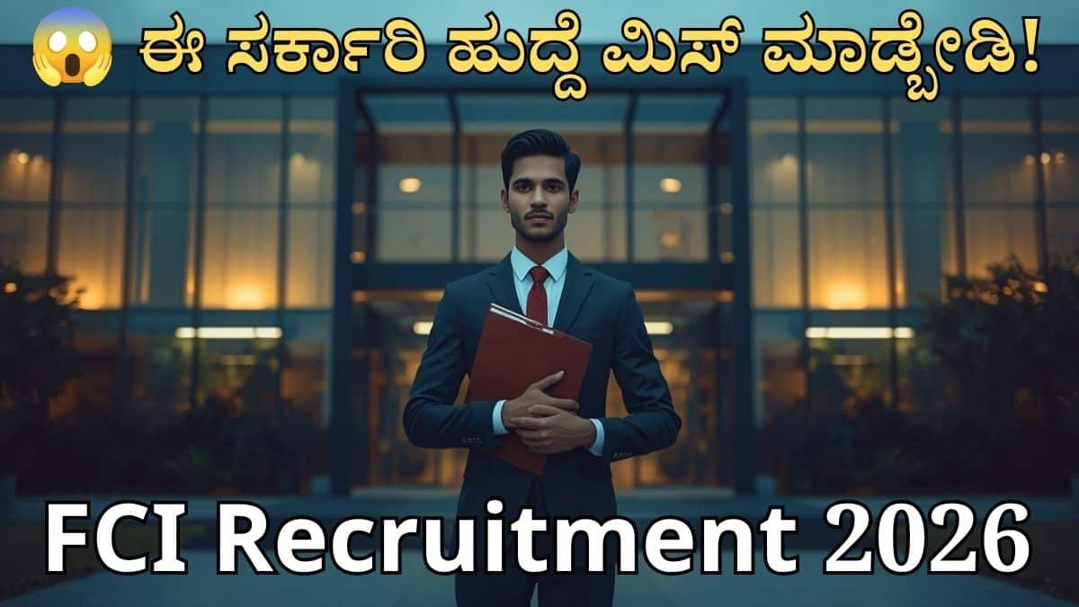 FCI Assistant Grade 3 Recruitment 2026